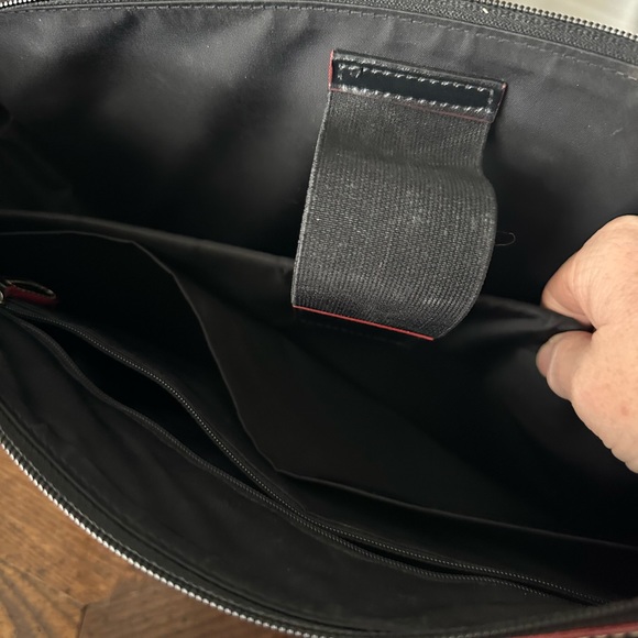 Lodis Bags Lodis Audrey Laptop Leather Black Computer Bag Briefcase